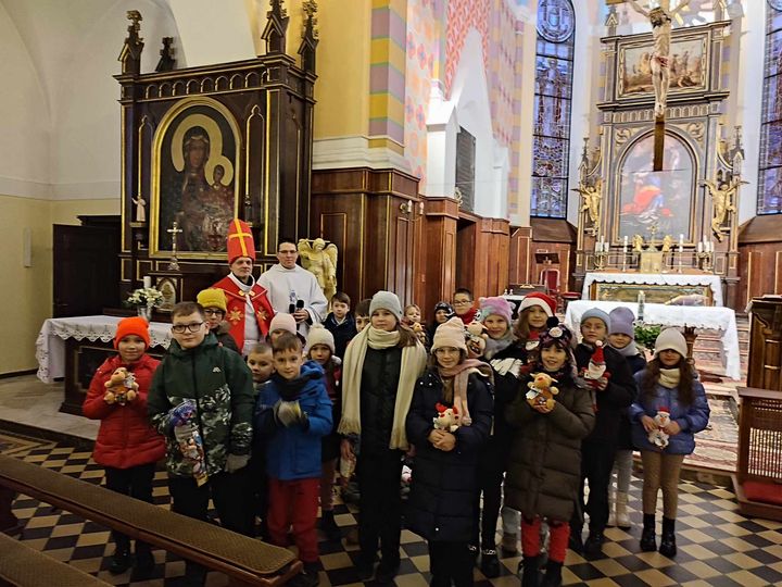 Uroczystość św. Mikołaja w naszym kościele