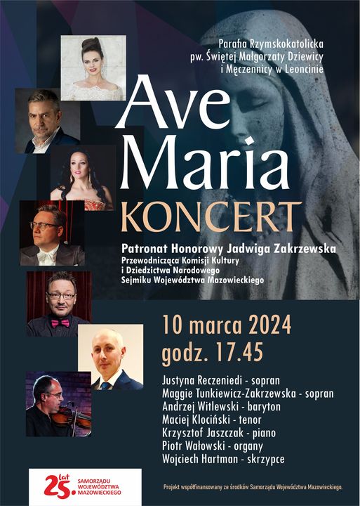 Koncert „Ave Maria” 10.03.2024